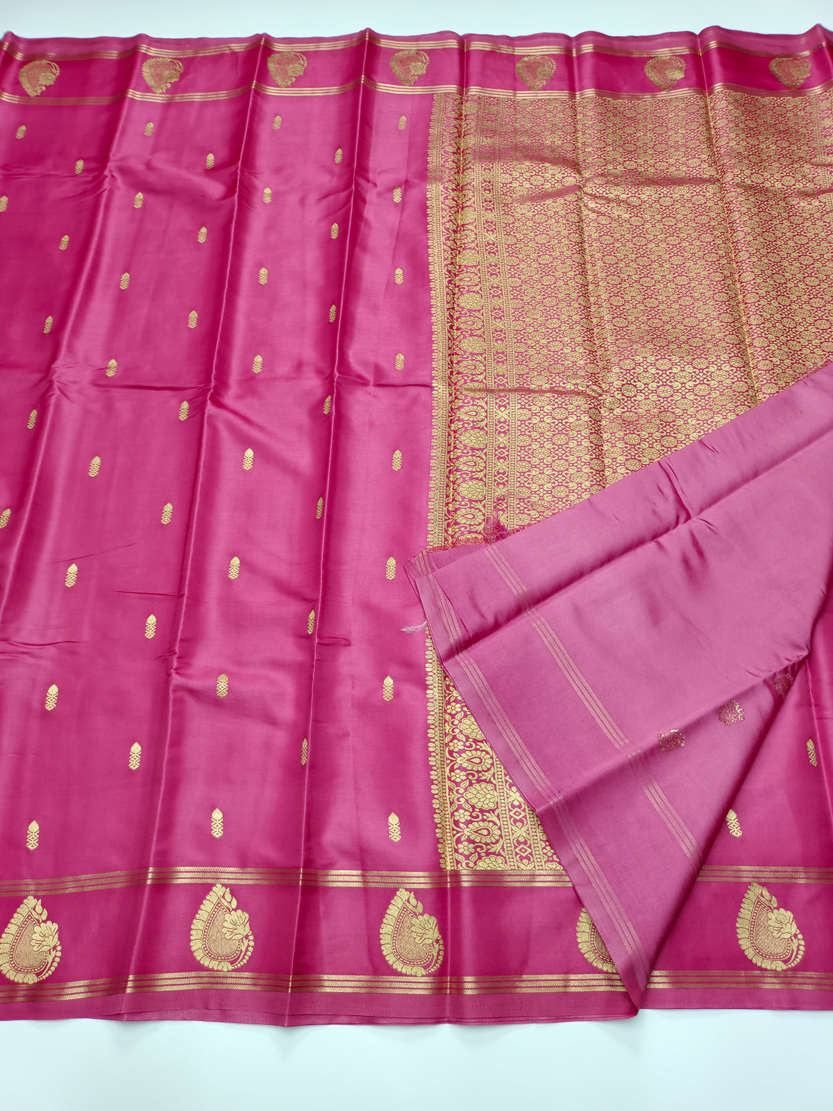 SEMI GAJJI SILK  SAREE