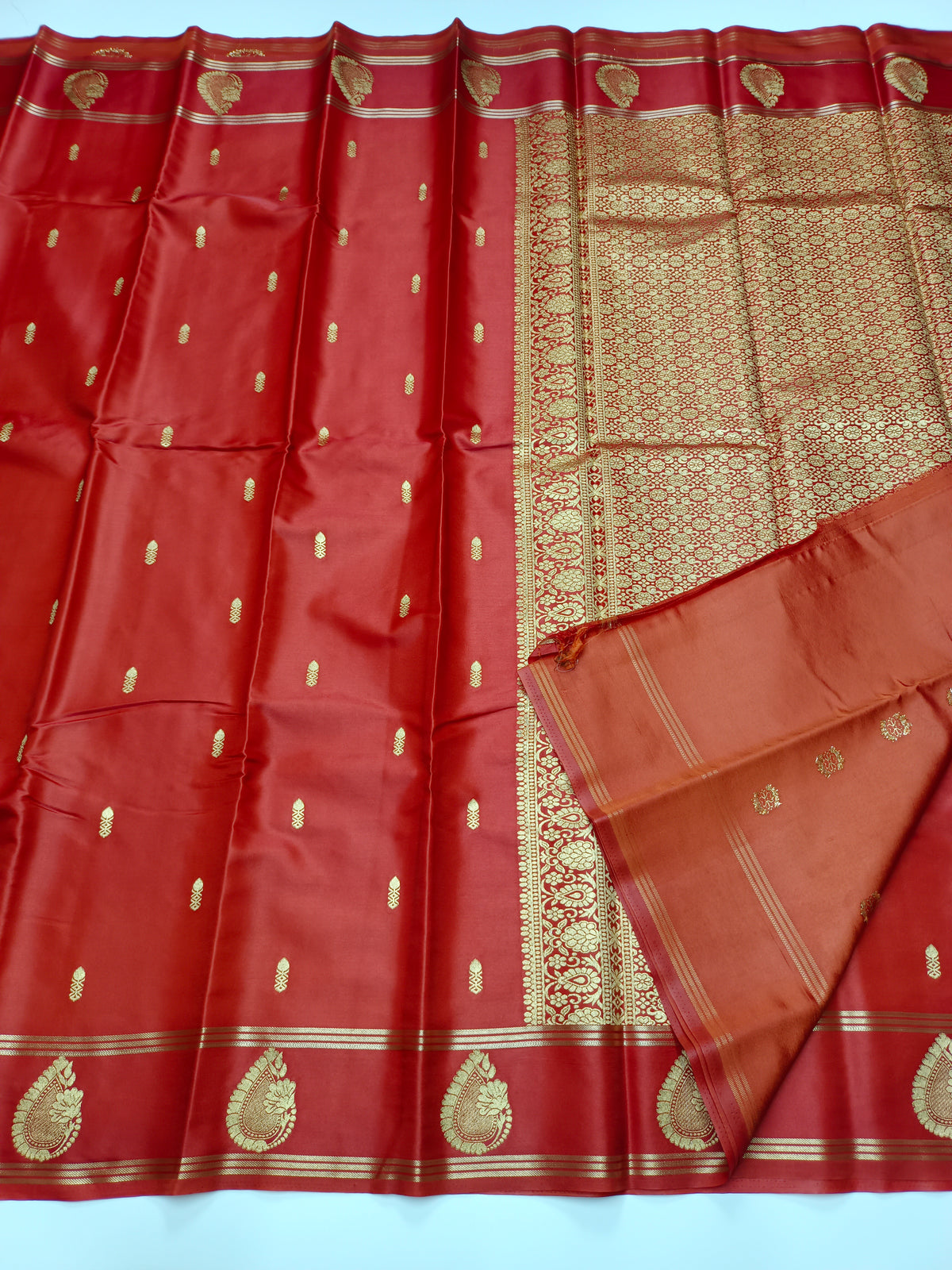 SEMI GAJJI SILK  SAREE