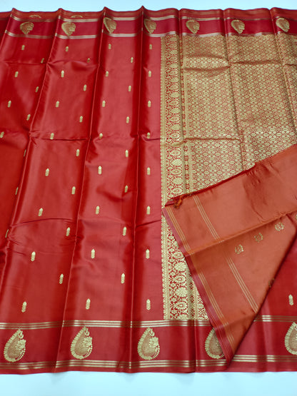 SEMI GAJJI SILK  SAREE