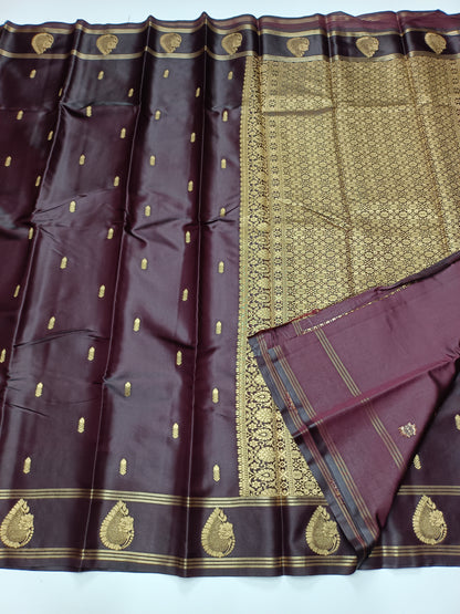 SEMI GAJJI SILK  SAREE
