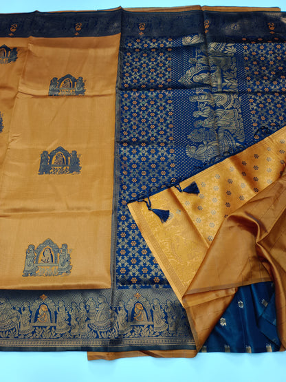 FANCY RAW SILK  SAREE