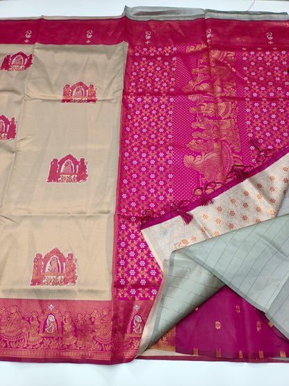 FANCY RAW SILK  SAREE