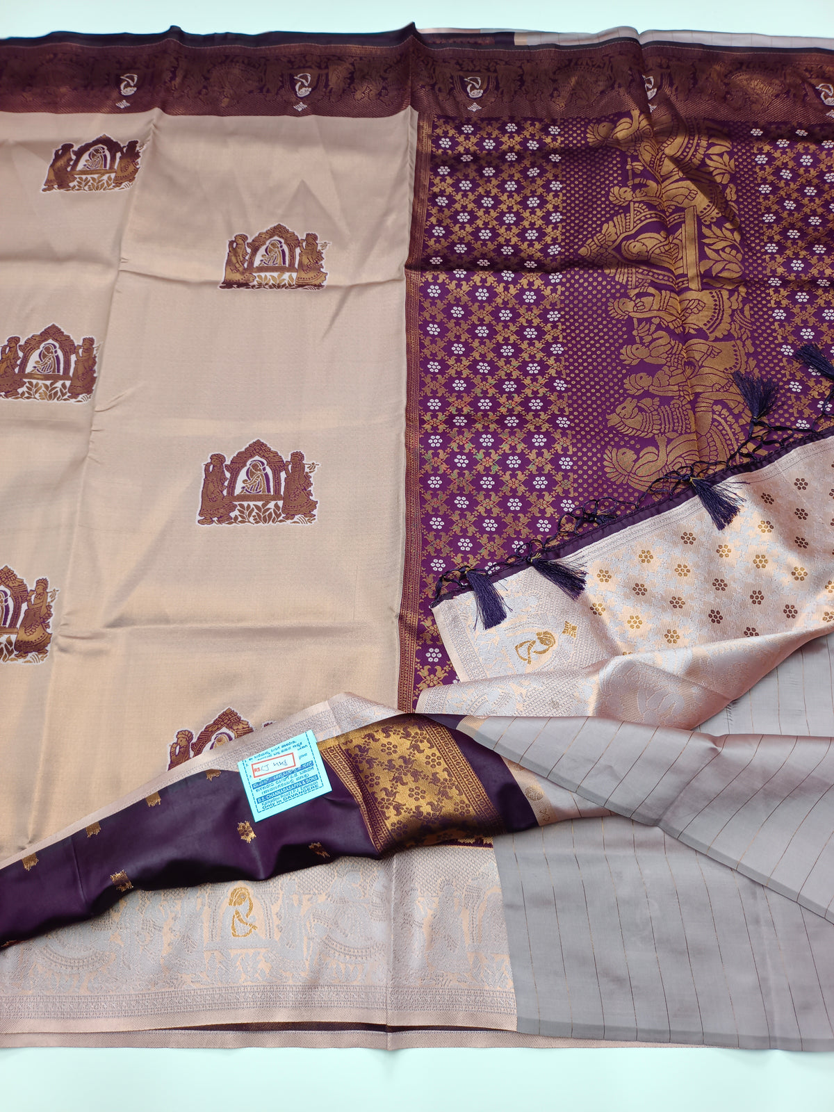 FANCY RAW SILK  SAREE