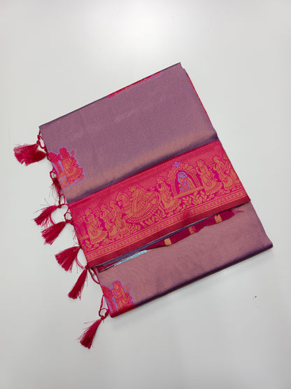 FANCY RAW SILK  SAREE