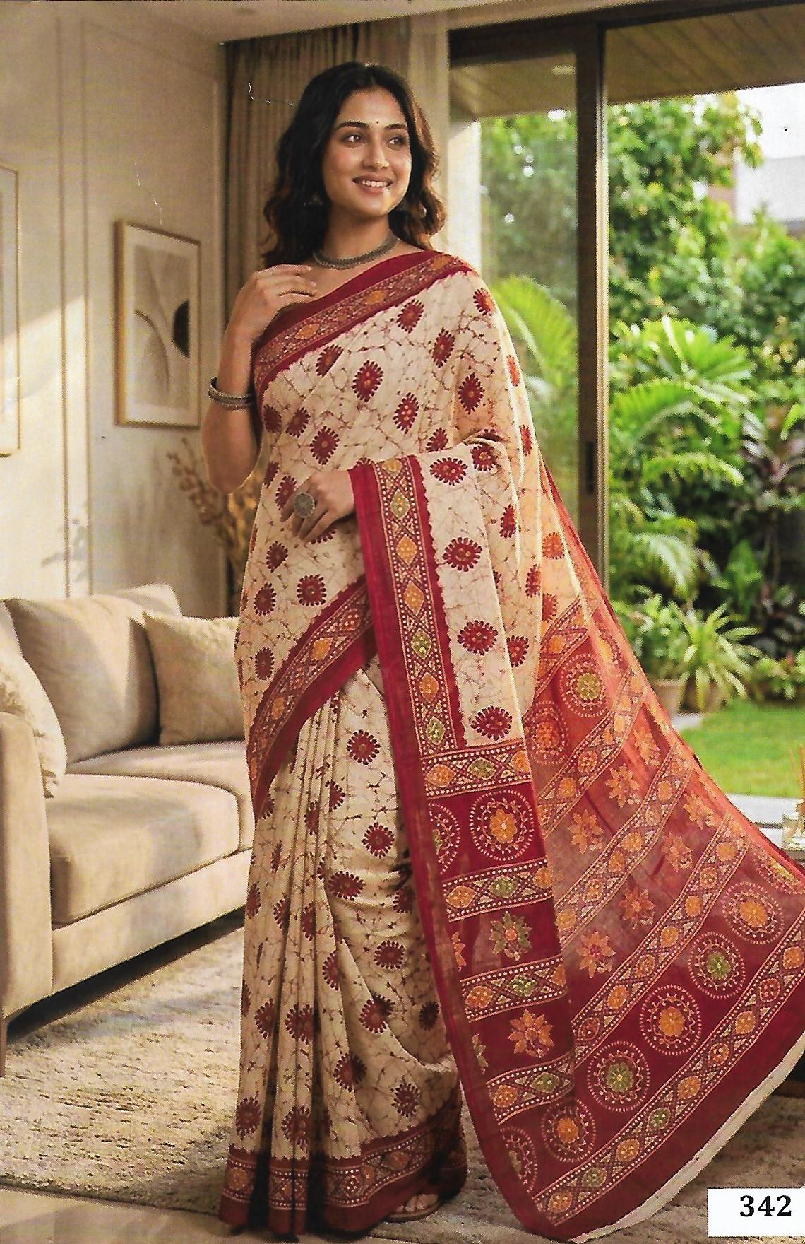 FANCY COTTON SAREE