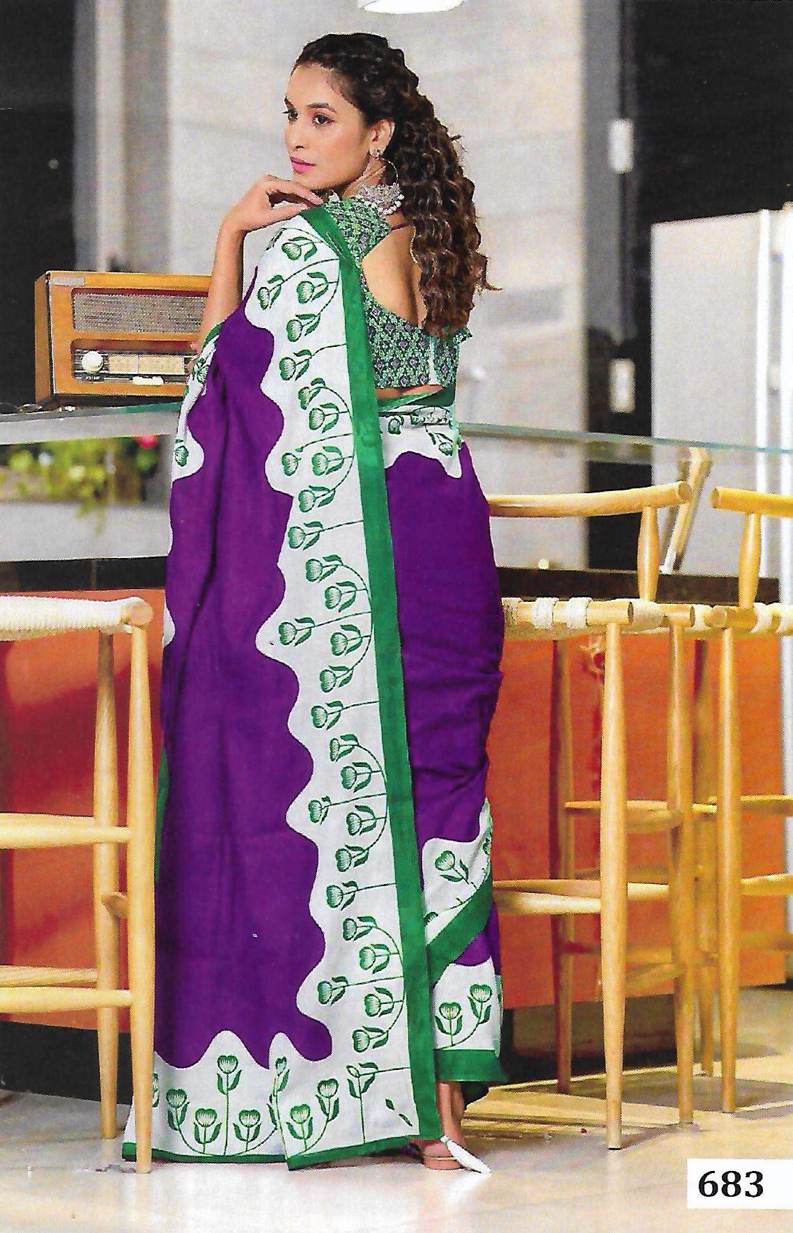 FANCY COTTON SAREE