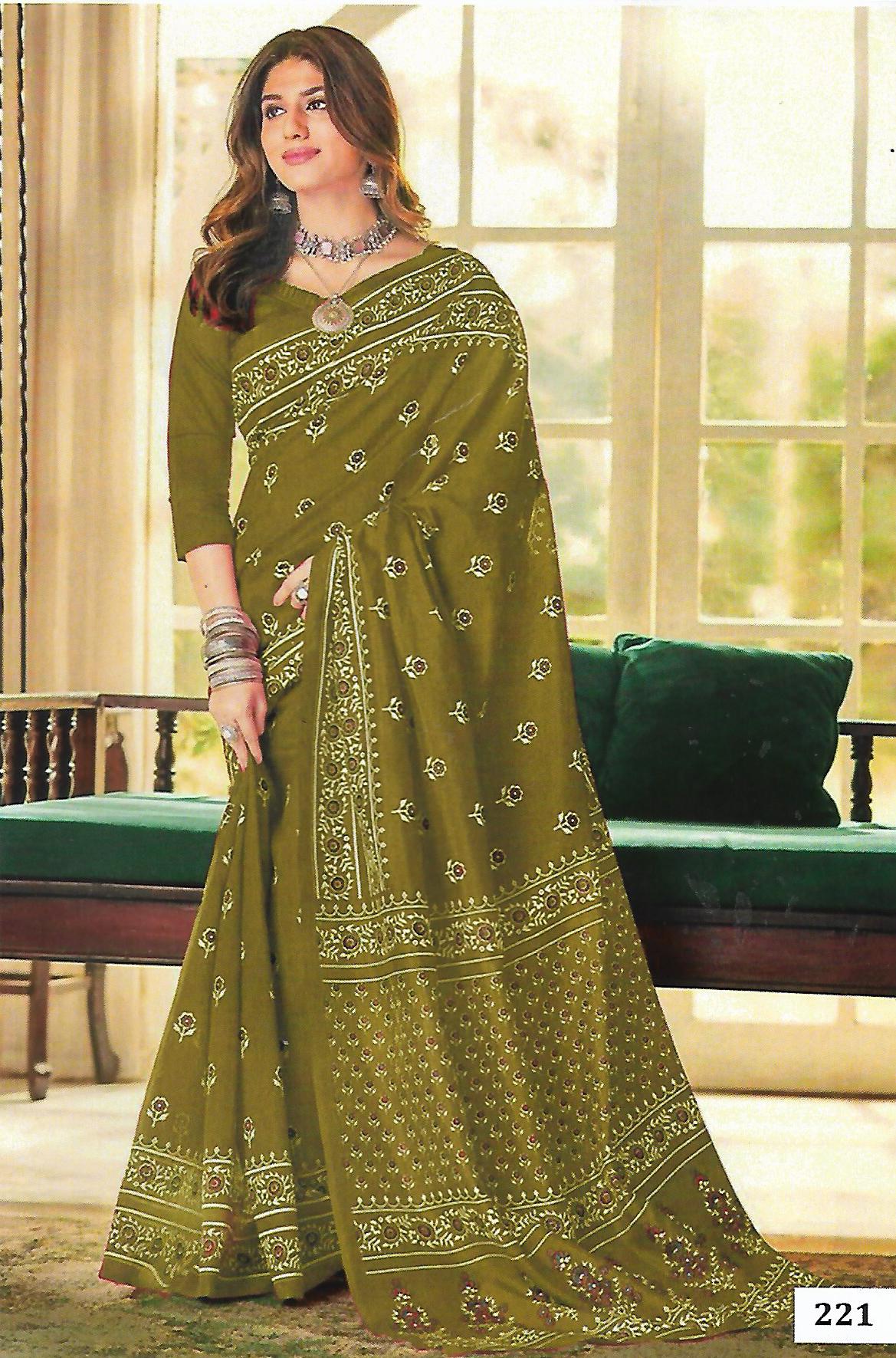 FANCY COTTON SAREE