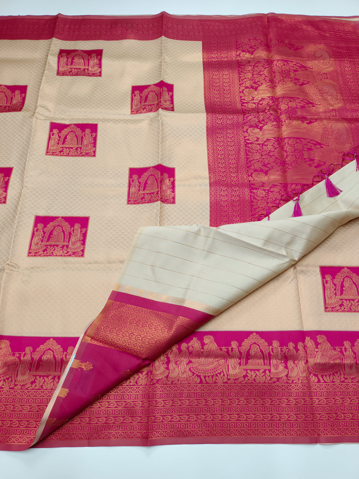 FANCY RAW SILK SAREE