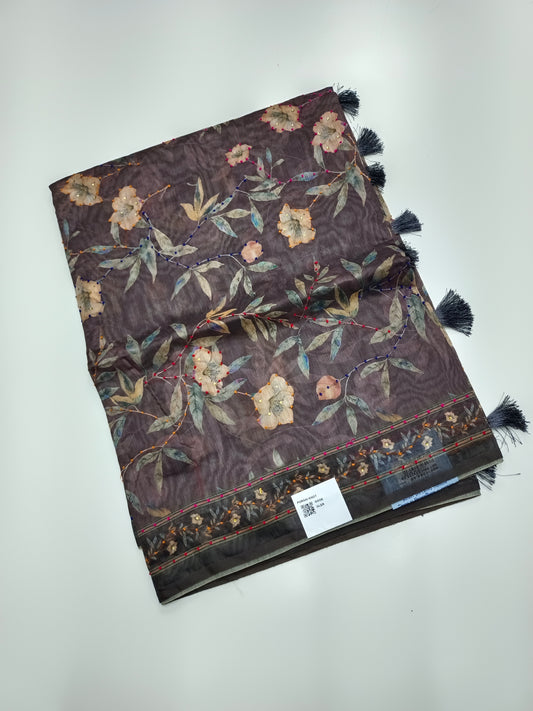FANCY GHANTI WORK SAREE
