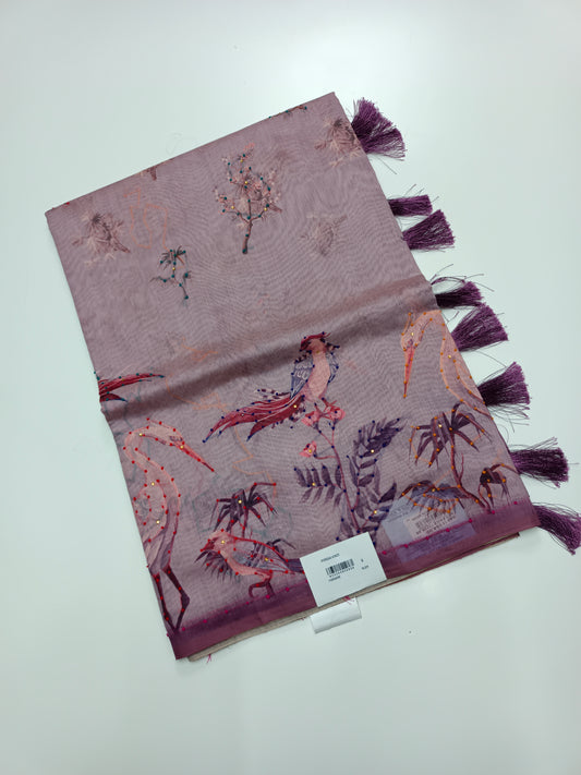 FANCY GHANTI WORK SAREE