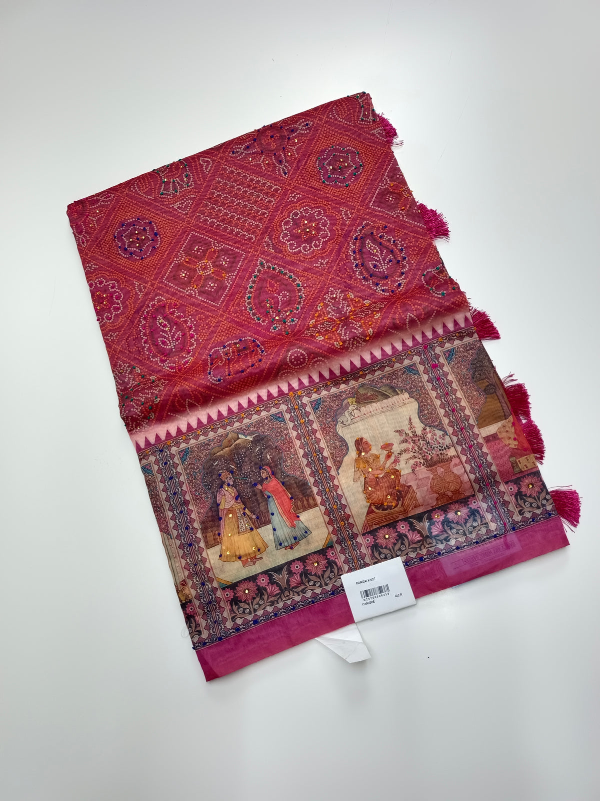 FANCY GHANTI WORK SAREE