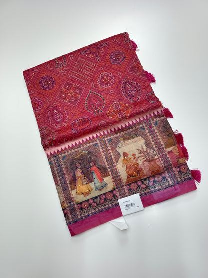FANCY GHANTI WORK SAREE