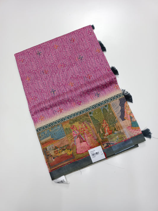 FANCY GHANTI WORK SAREE