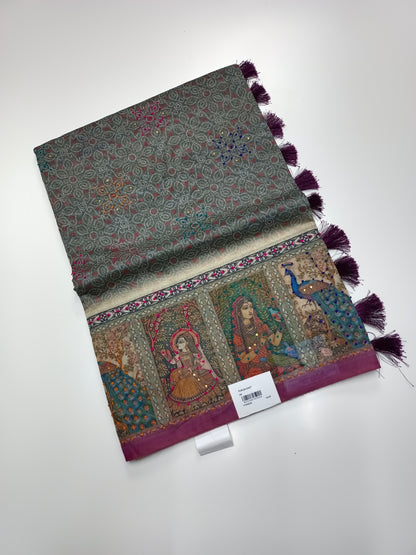 FANCY GHANTI WORK SAREE