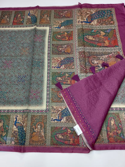 FANCY GHANTI WORK SAREE