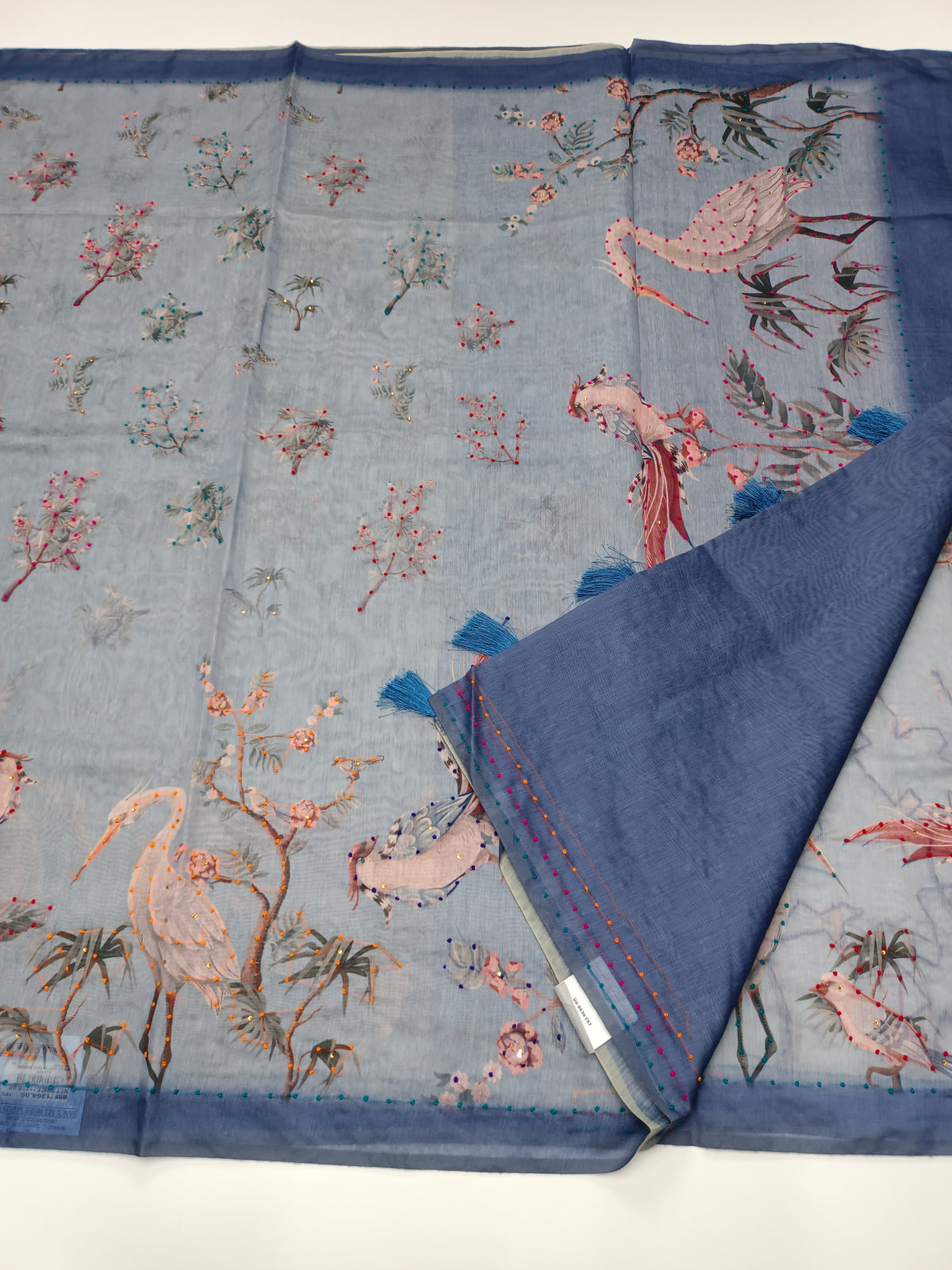 FANCY GHANTI WORK SAREE