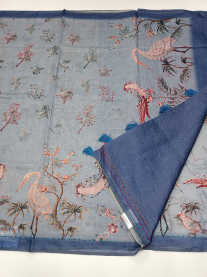 FANCY GHANTI WORK SAREE