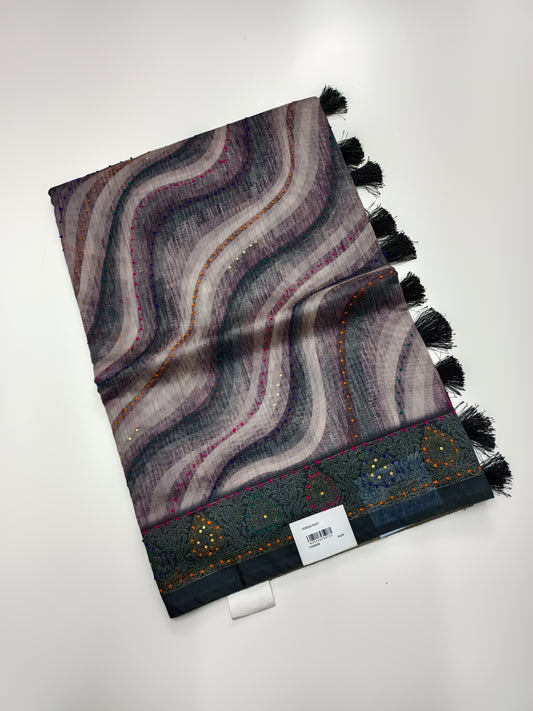 FANCY GHANTI WORK SAREE