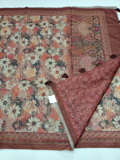 FANCY GHANTI WORK SAREE