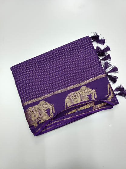 FANCY VISCOSE SILK SAREE