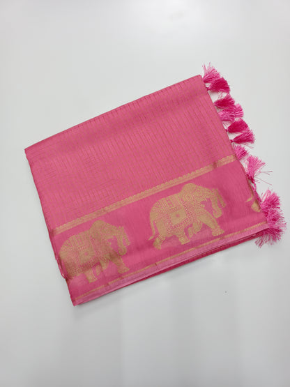 FANCY VISCOSE SILK SAREE