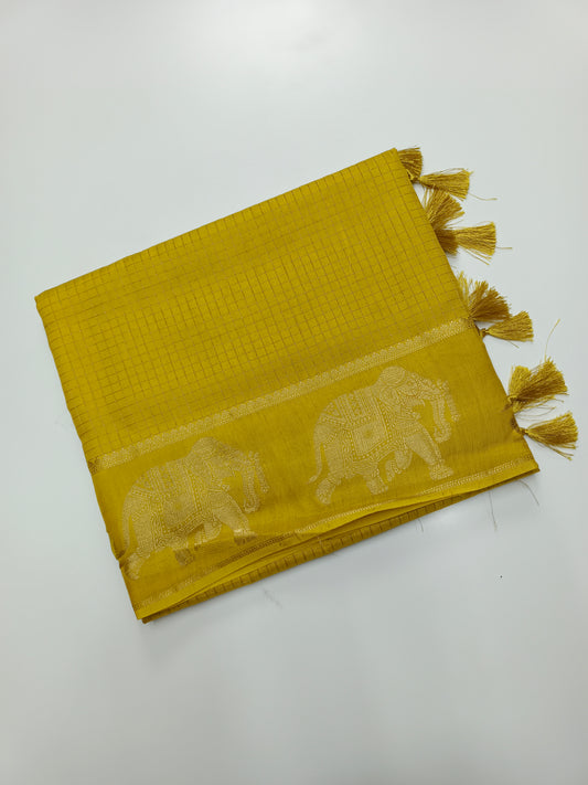 FANCY VISCOSE SILK SAREE