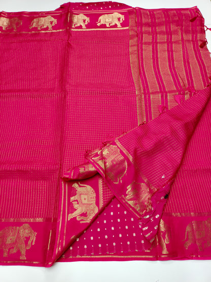 FANCY VISCOSE SILK SAREE