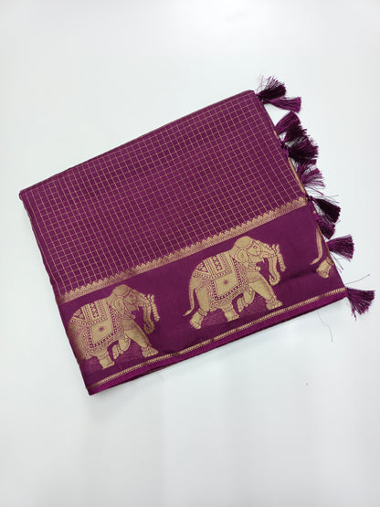 FANCY VISCOSE SILK SAREE