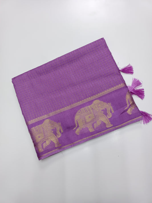 FANCY VISCOSE SILK SAREE
