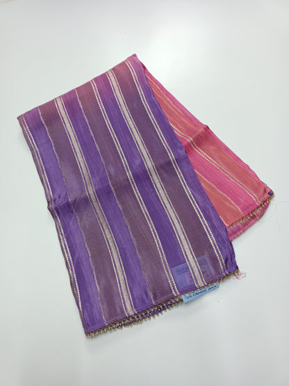 2D FANCY ORGANZA SAREE