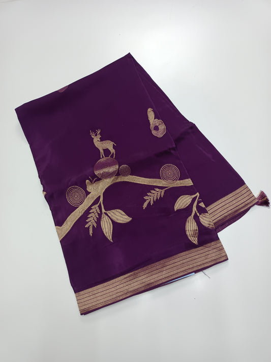 FANCY VISCOSE SILK SAREE