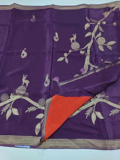 FANCY VISCOSE SILK SAREE