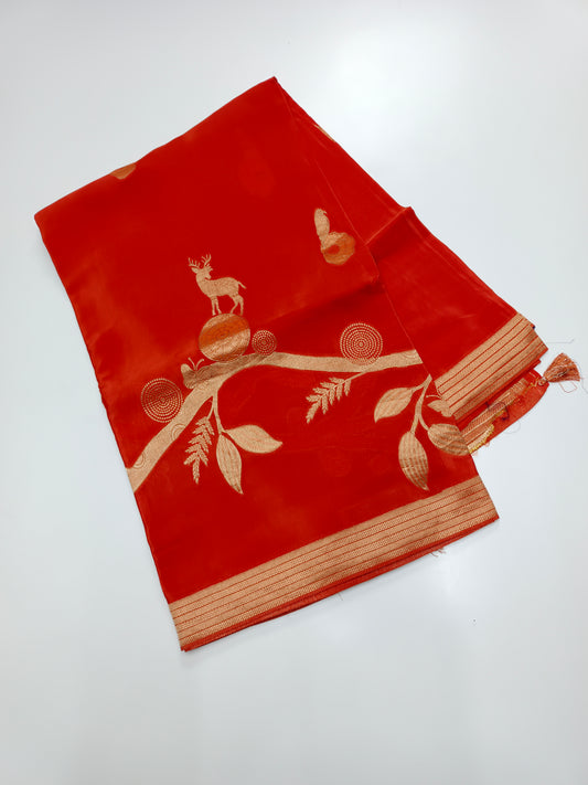 FANCY VISCOSE SILK SAREE
