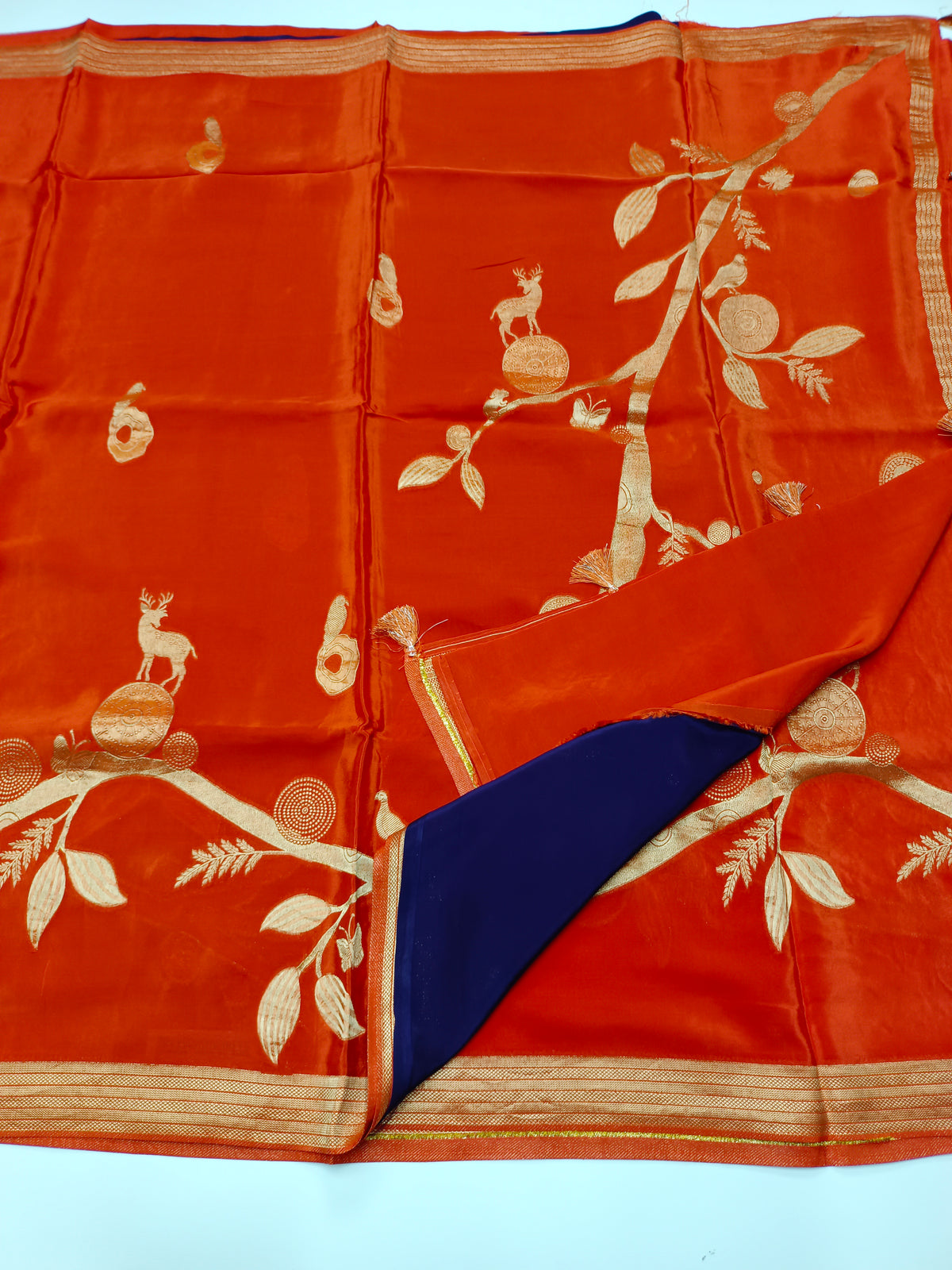 FANCY VISCOSE SILK SAREE