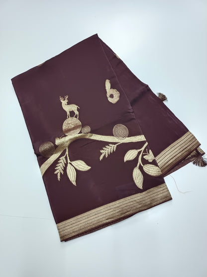 FANCY VISCOSE SILK SAREE