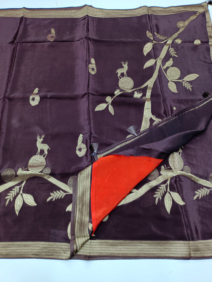 FANCY VISCOSE SILK SAREE