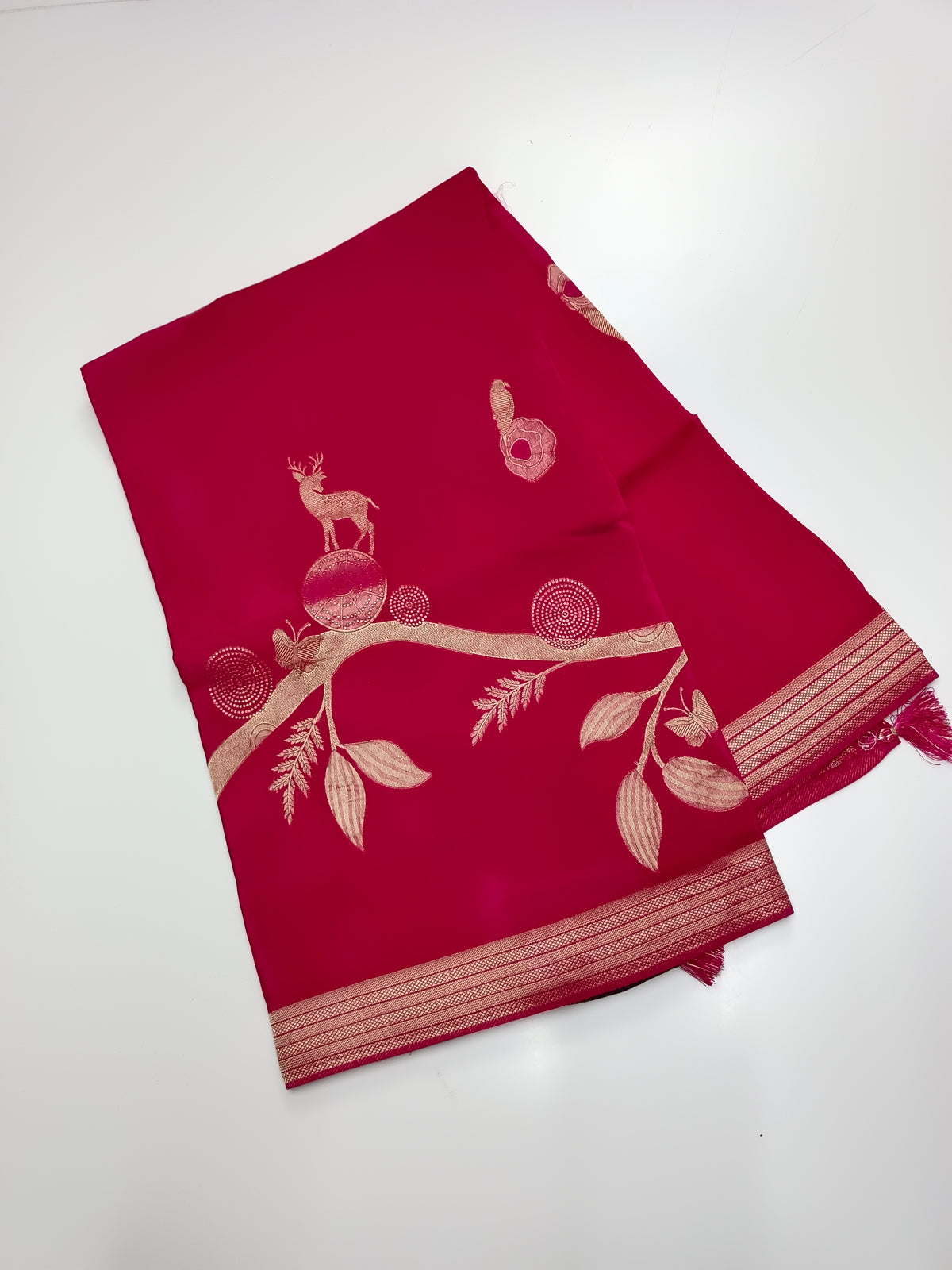FANCY VISCOSE SILK SAREE