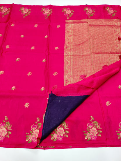 FANCY VISCOSE SILK SAREE