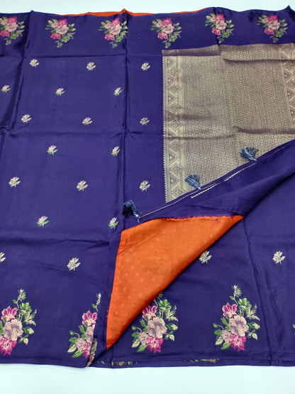 FANCY VISCOSE SILK SAREE