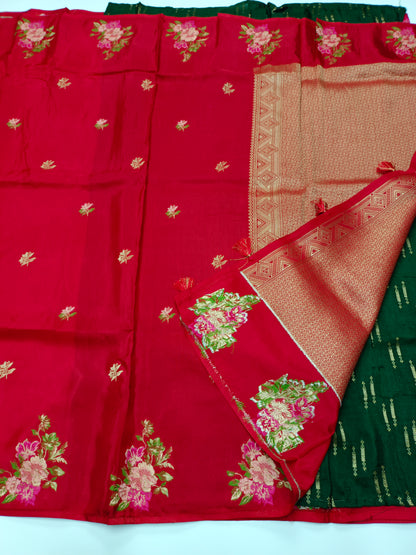 FANCY VISCOSE SILK SAREE