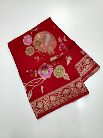FANCY HO SILK  SAREE