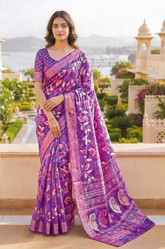 FANCY DOLA SILK SAREE