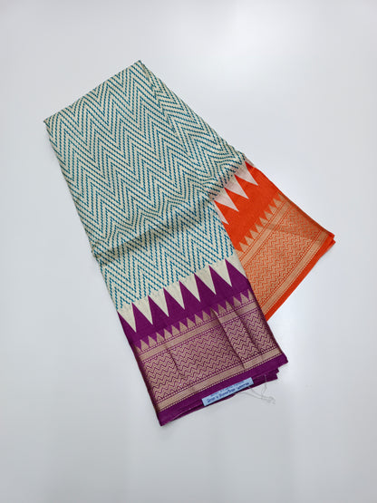 FANCY VISCOSE CREPE SILK SAREE