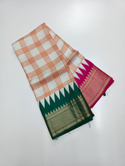 FANCY VISCOSE CREPE SILK SAREE