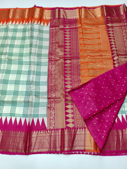 FANCY VISCOSE CREPE SILK SAREE