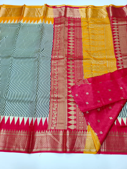 FANCY VISCOSE CREPE SILK SAREE