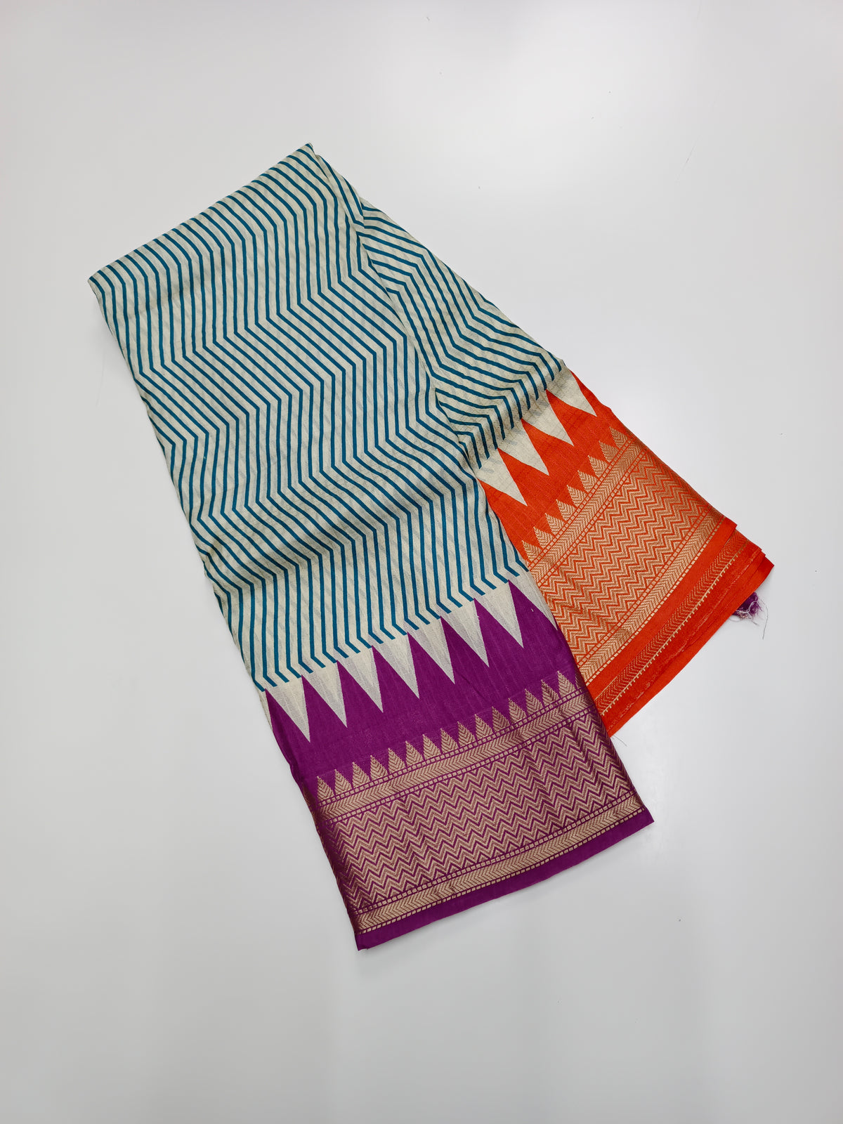 FANCY VISCOSE CREPE SILK SAREE