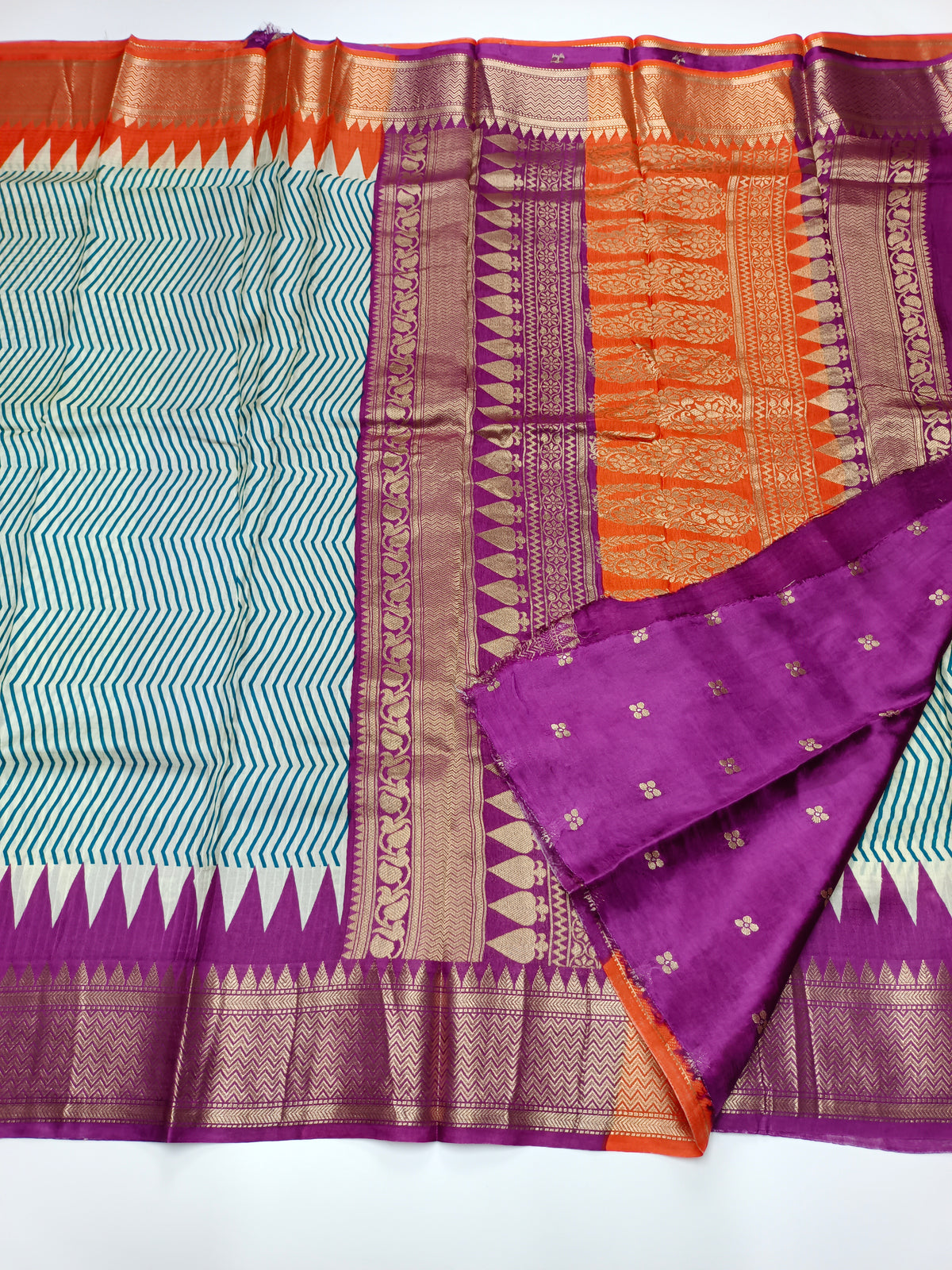 FANCY VISCOSE CREPE SILK SAREE