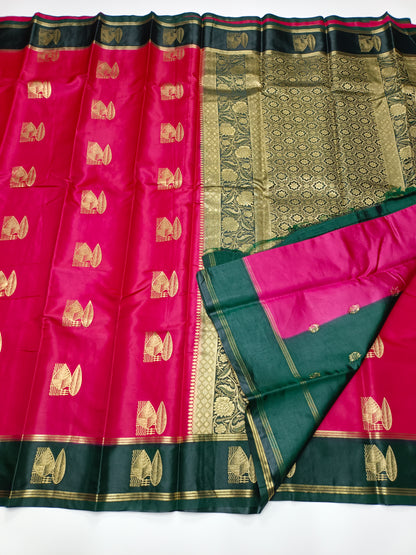 SEMI GAJJI SILK SAREE