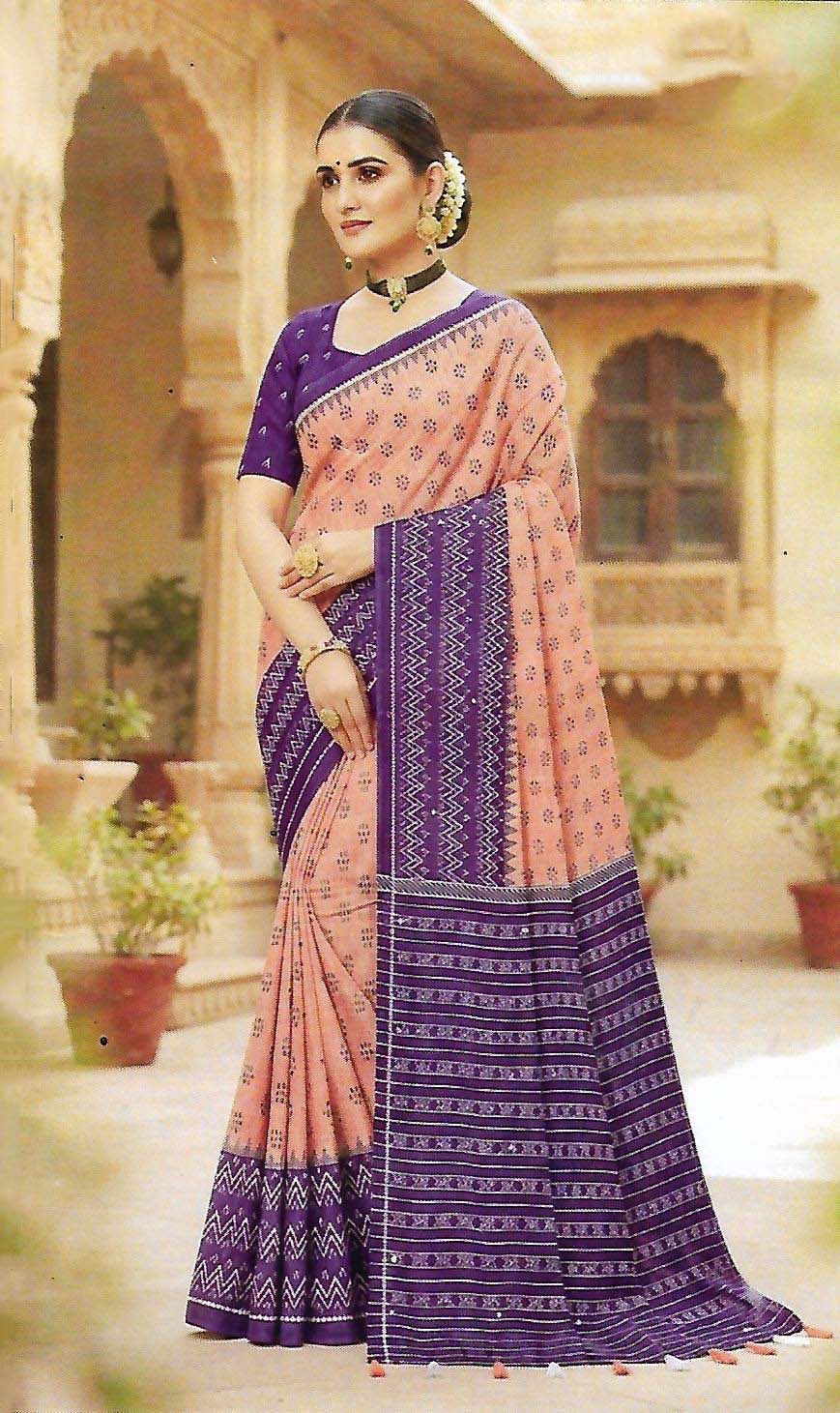 FANCY LENIN SAREE